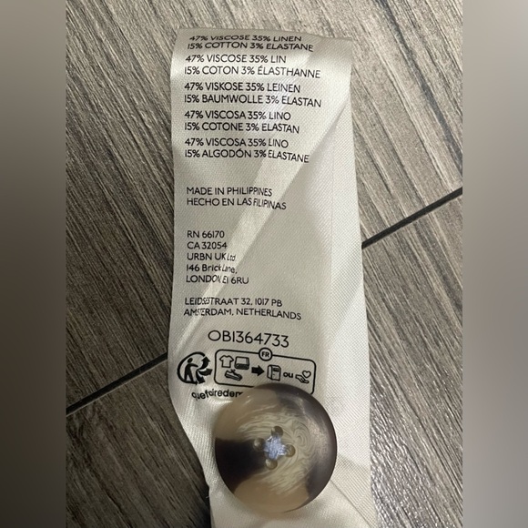 Maeve by Anthropologie The Colette Magic Fabric Crop Wide-Leg‎ Pants Size 26 - Picture 4 of 10